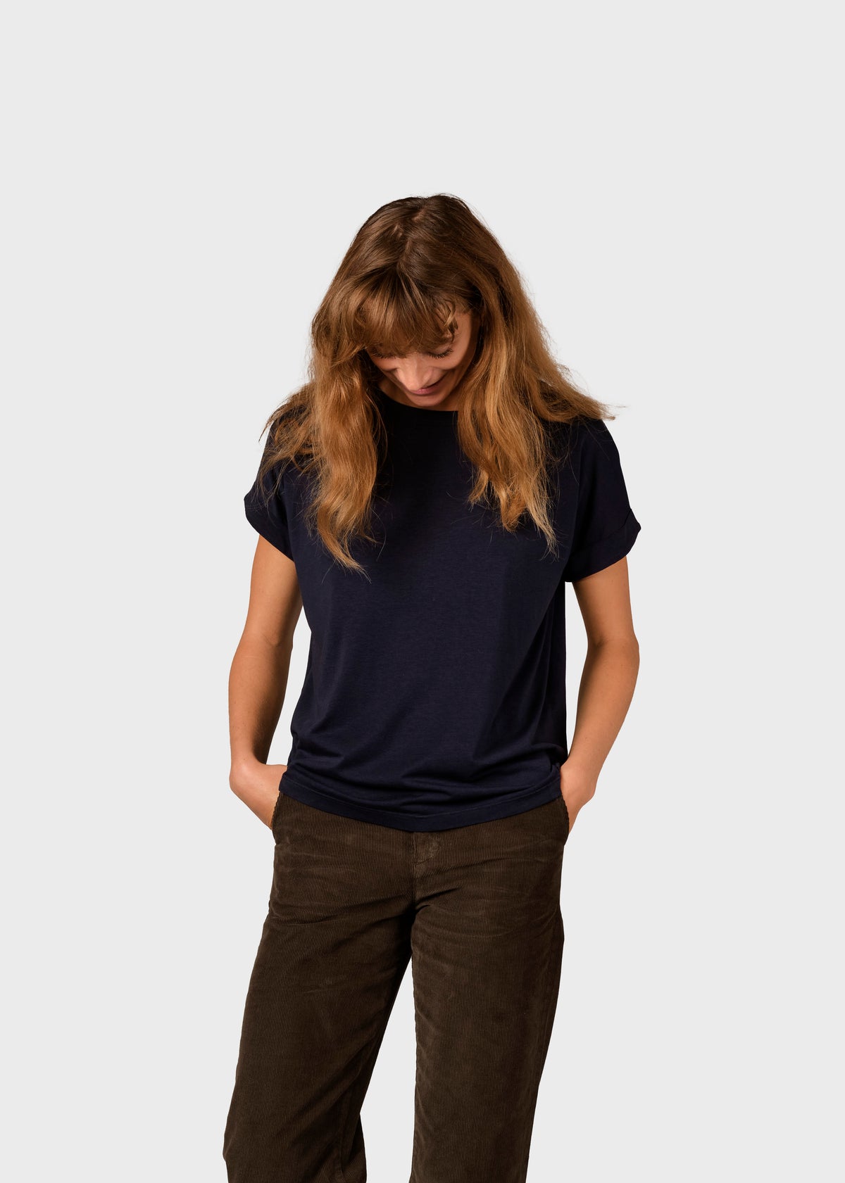 Klitmøller Collective ApS Sigrid tee OCS T-Shirts Navy
