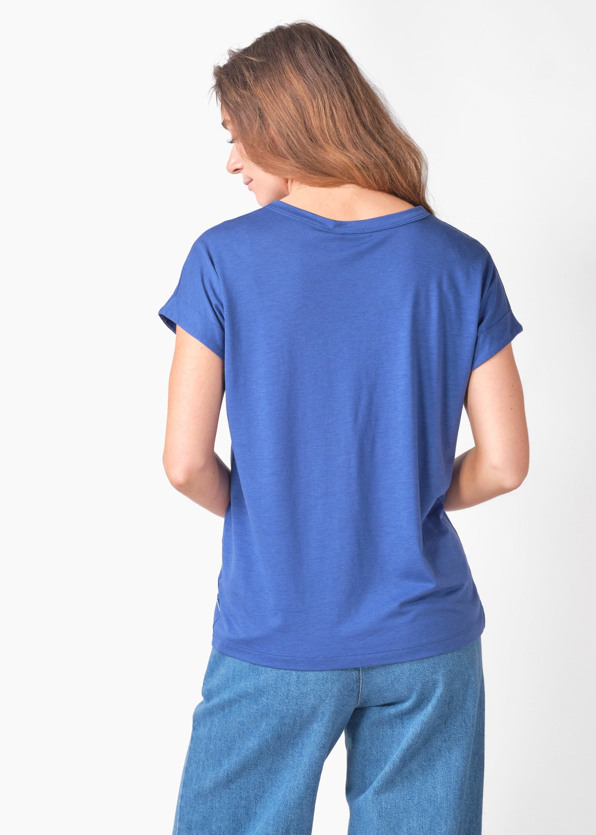 Klitmøller Collective ApS Sigrid tee OCS T-Shirts Surf blue