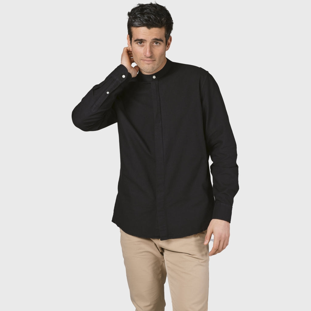 Klitmøller Collective ApS Simon shirt GOTS Shirts Black