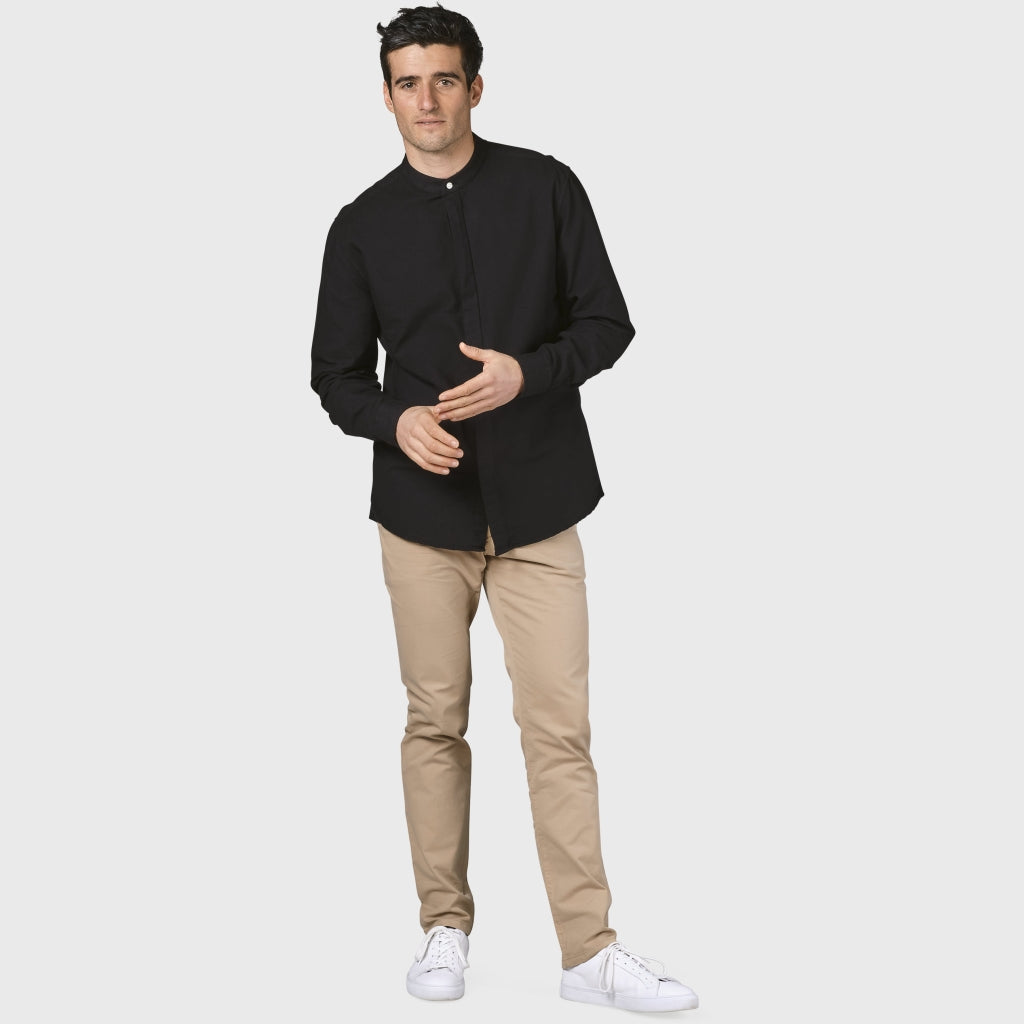 Klitmøller Collective ApS Simon shirt GOTS Shirts Black