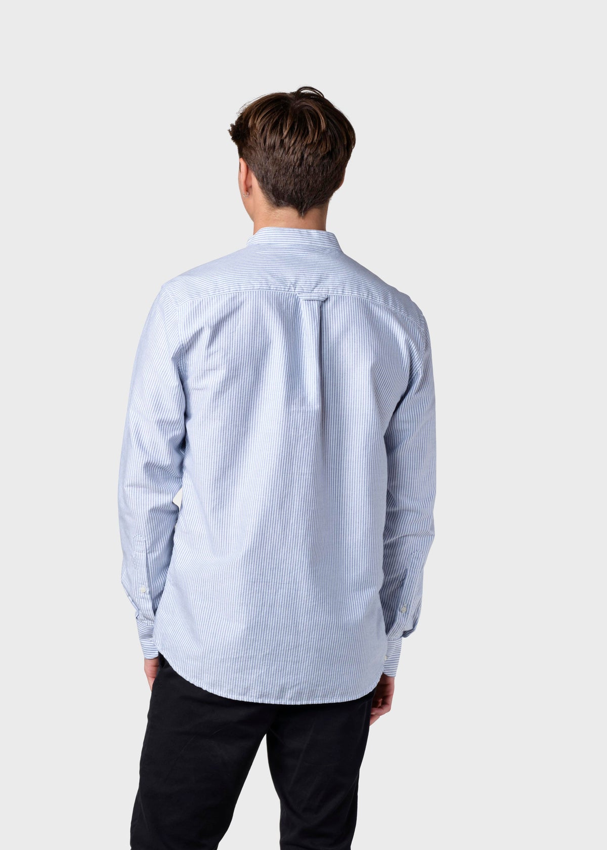 Klitmøller Collective ApS Simon striped shirt Shirts White/navy