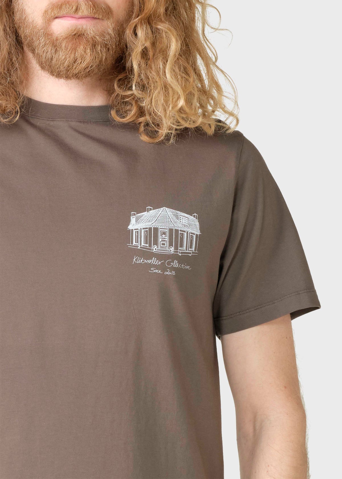 Klitmøller Collective ApS Since 2013 tee T-Shirts Taupe