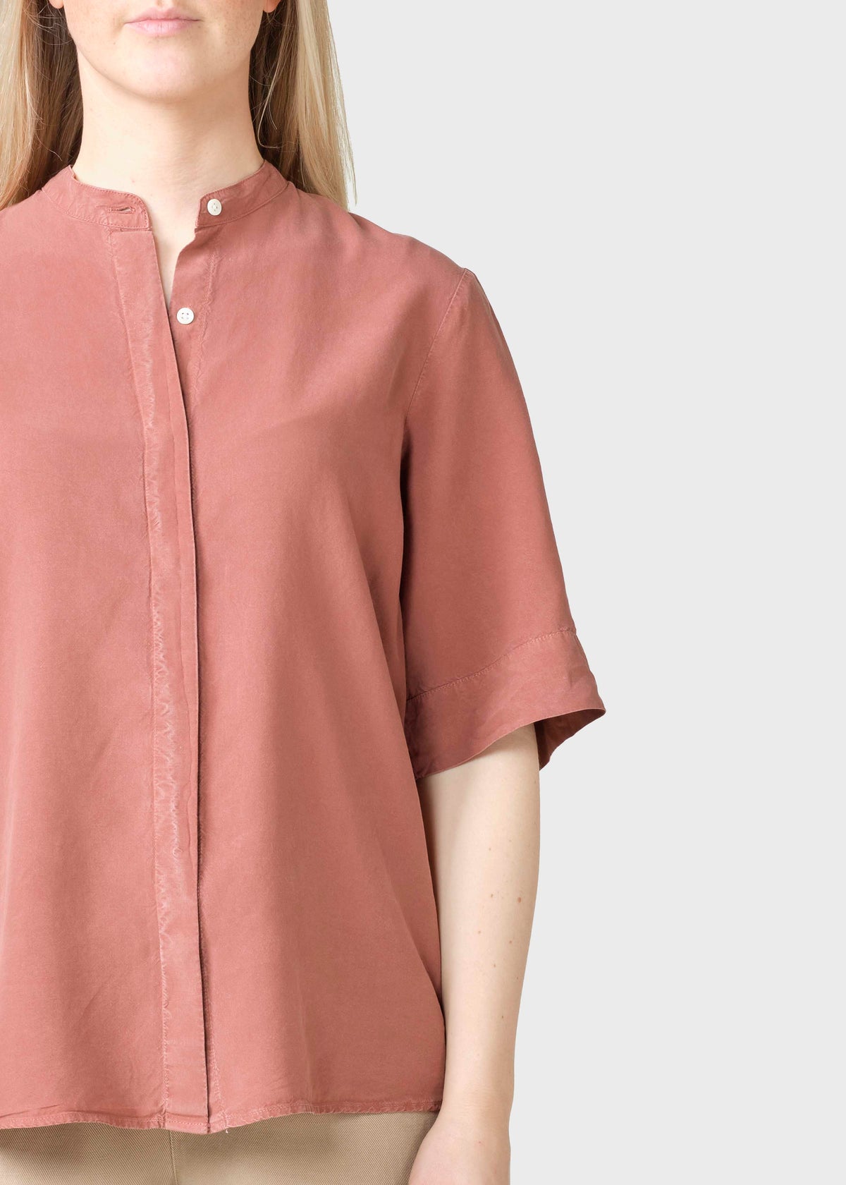 Klitmøller Collective ApS Solrun shirt Shirts Burnt Sienna