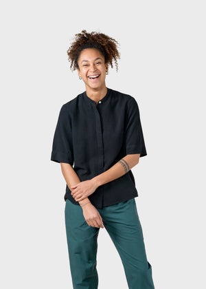 Klitmøller Collective ApS Solrun shirt  Shirts Black