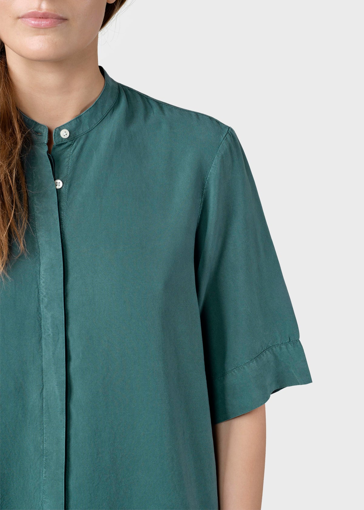 Klitmøller Collective ApS Solrun shirt Shirts Moss Green