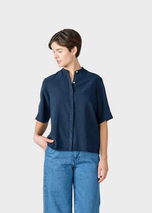 Klitmøller Collective ApS Solrun shirt  Shirts Navy