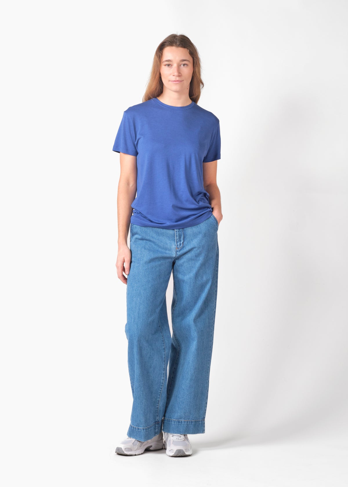 Klitmøller Collective ApS Thelma tee OCS T-Shirts Surf blue