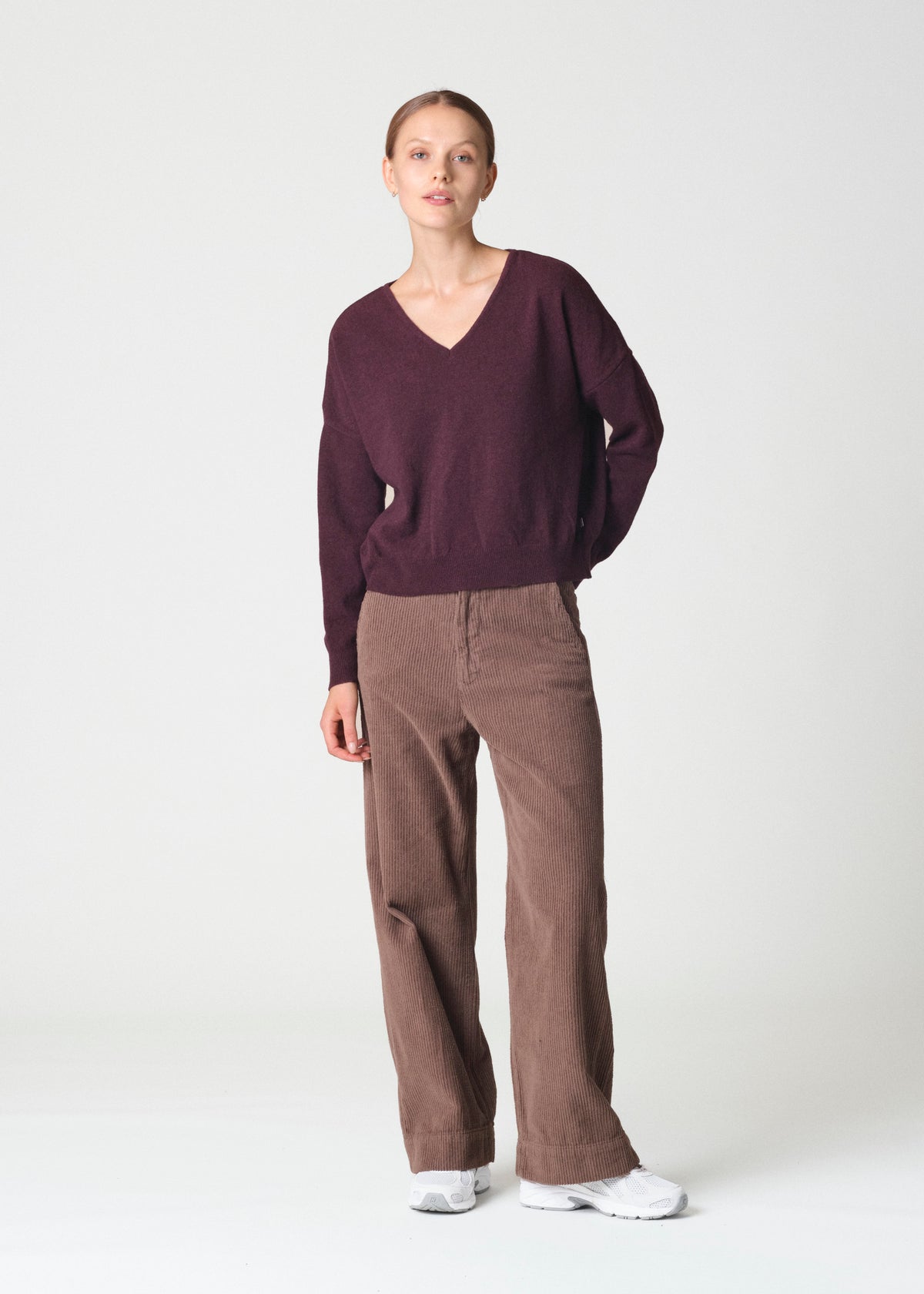 Klitmøller Collective ApS Vanessa knit Knitted sweaters Burgundy