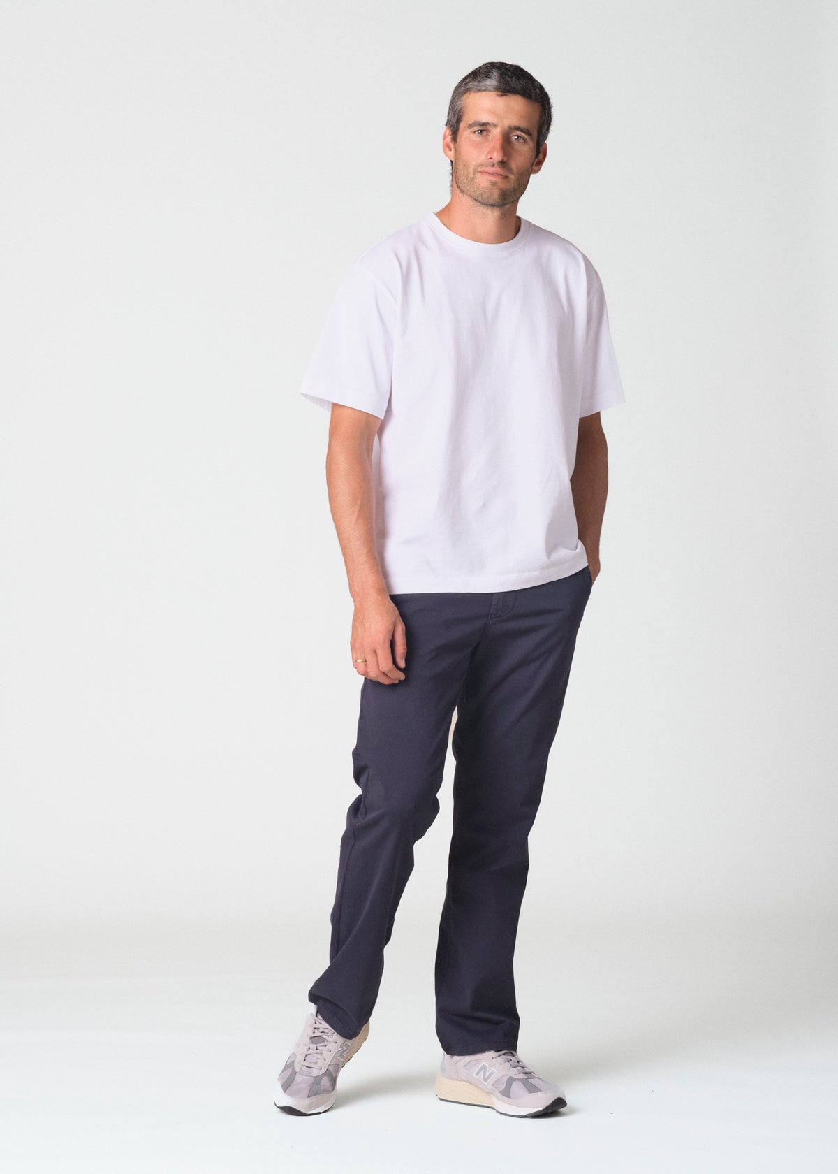 Klitmøller Collective ApS West twill pants GOTS Pants Navy