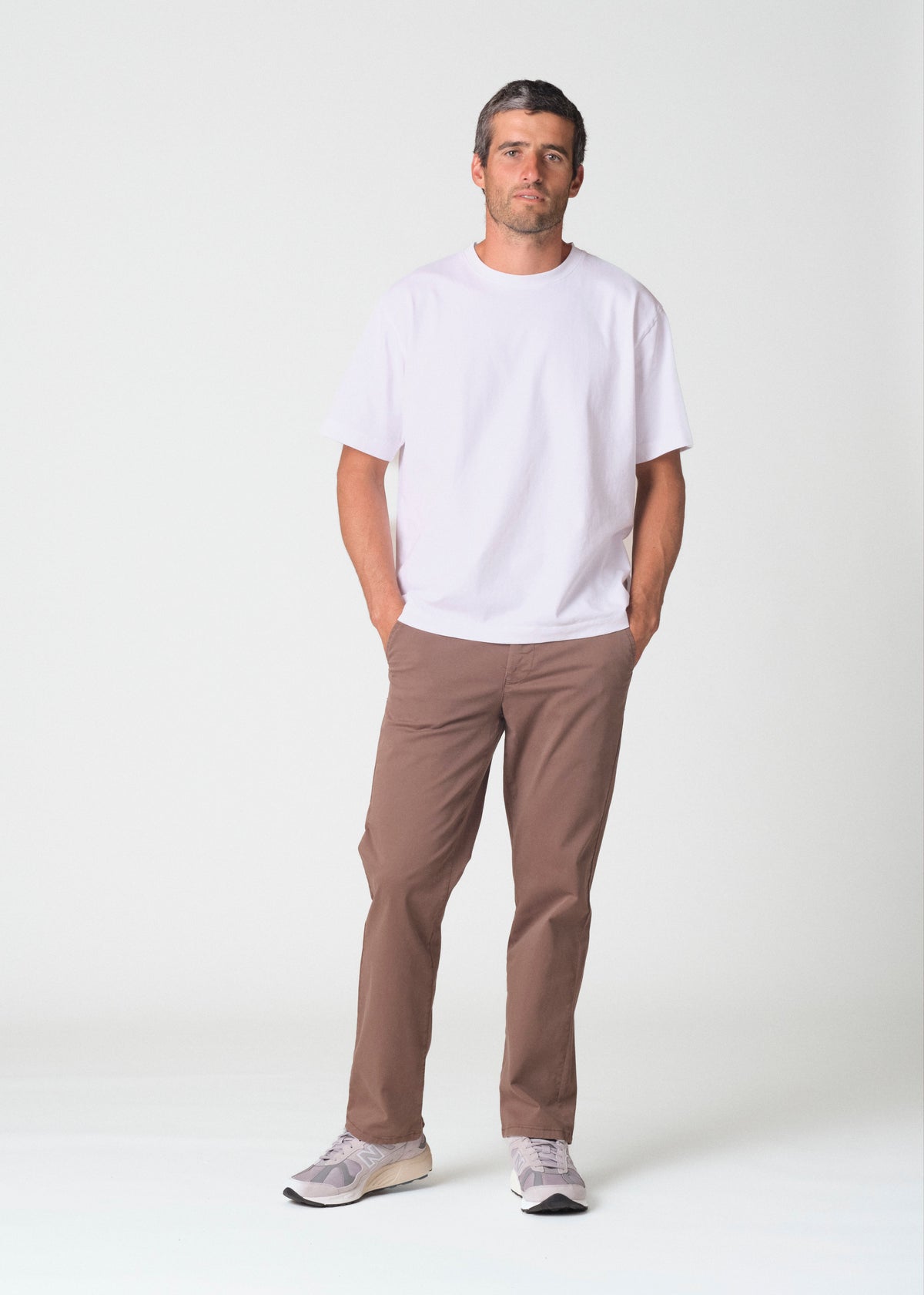 Klitmøller Collective ApS West twill pants GOTS Pants Taupe