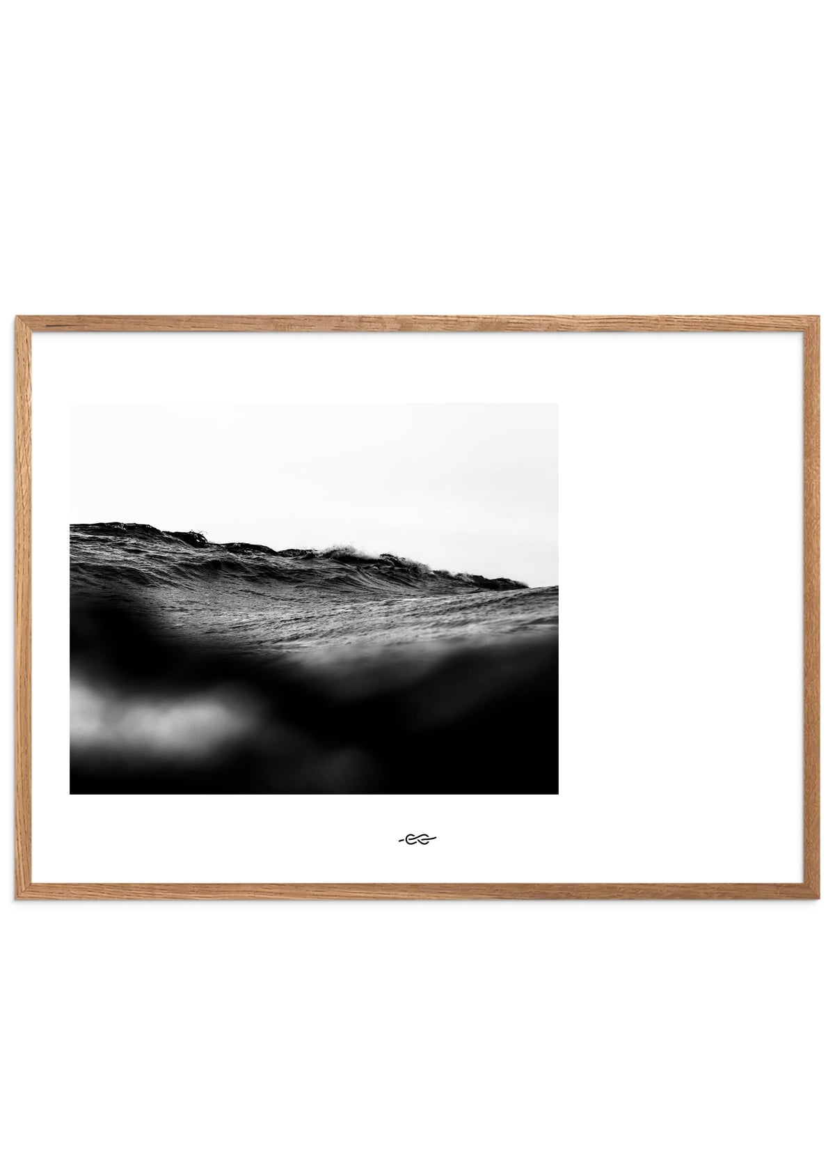 Klitmøller Collective ApS White space - Surface BW 50x70 Posters Poster