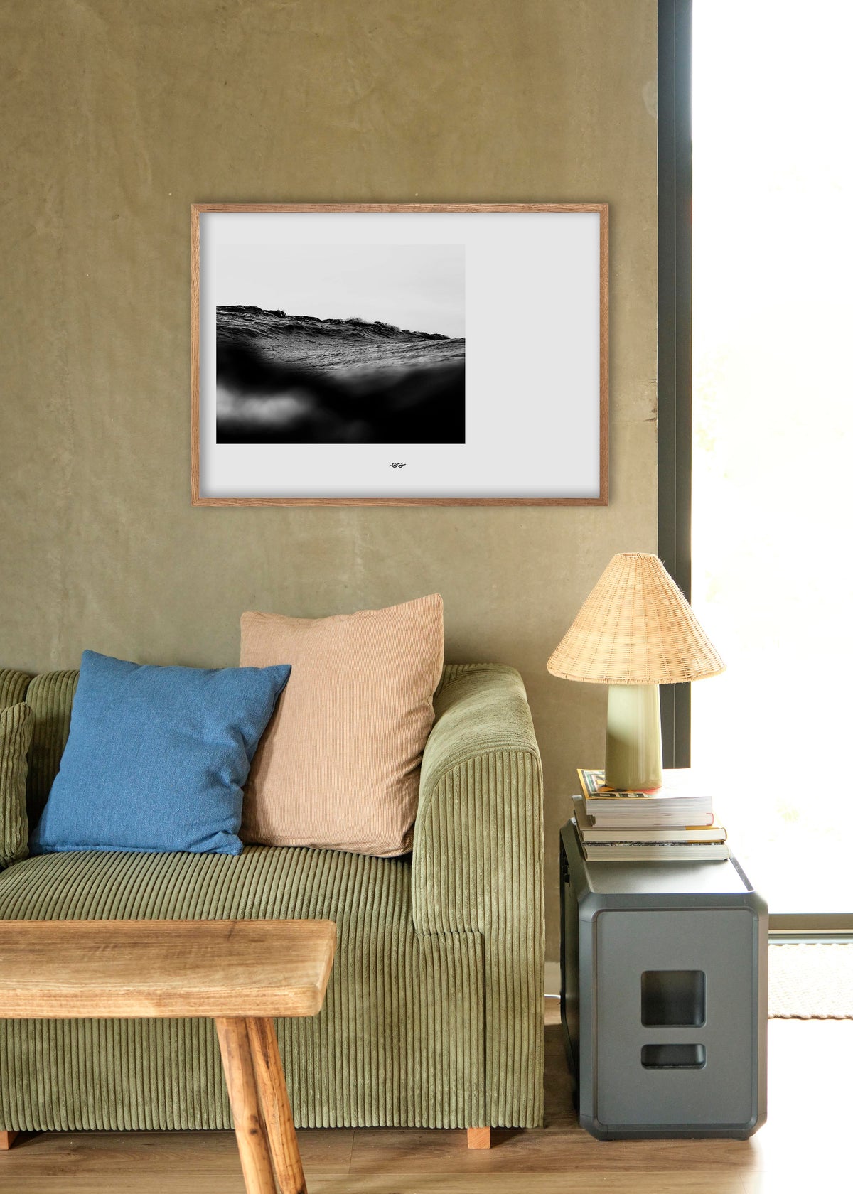 Klitmøller Collective ApS White space - Surface BW 50x70 Posters Poster