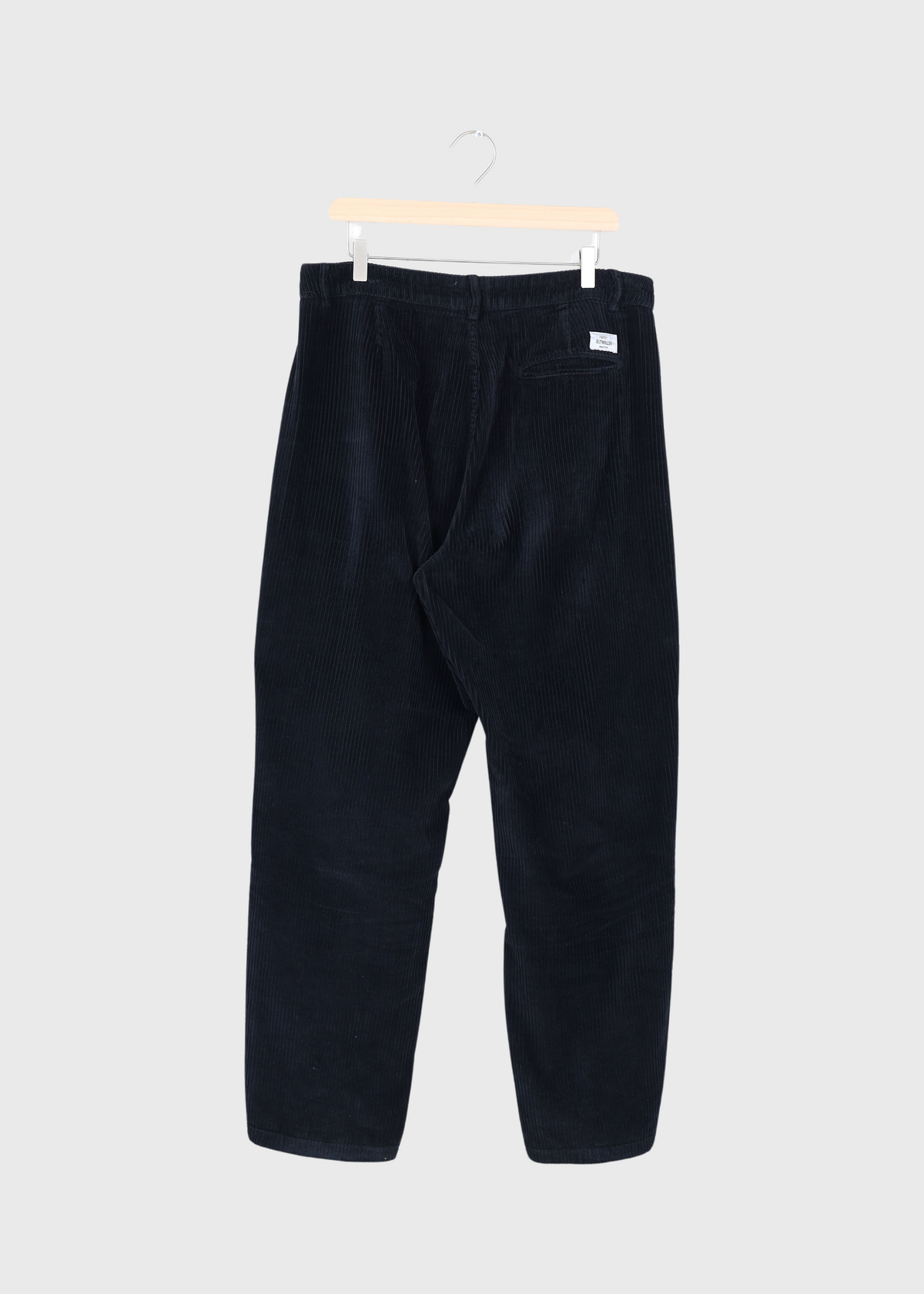 Re-Mix Gwen jumbo corduroy pants GOTS - Black