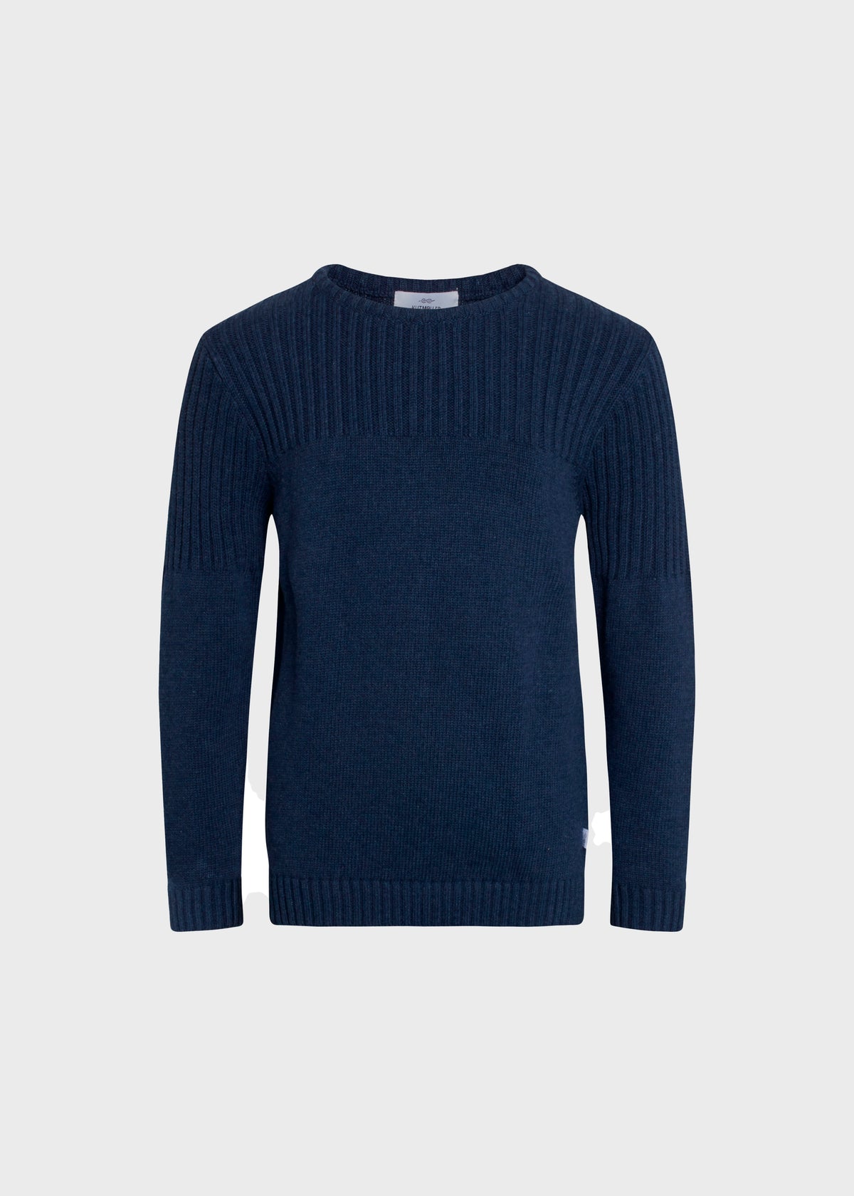 Klitmøller Collective ApS Kids pattern cotton knit Knitted sweaters Ocean