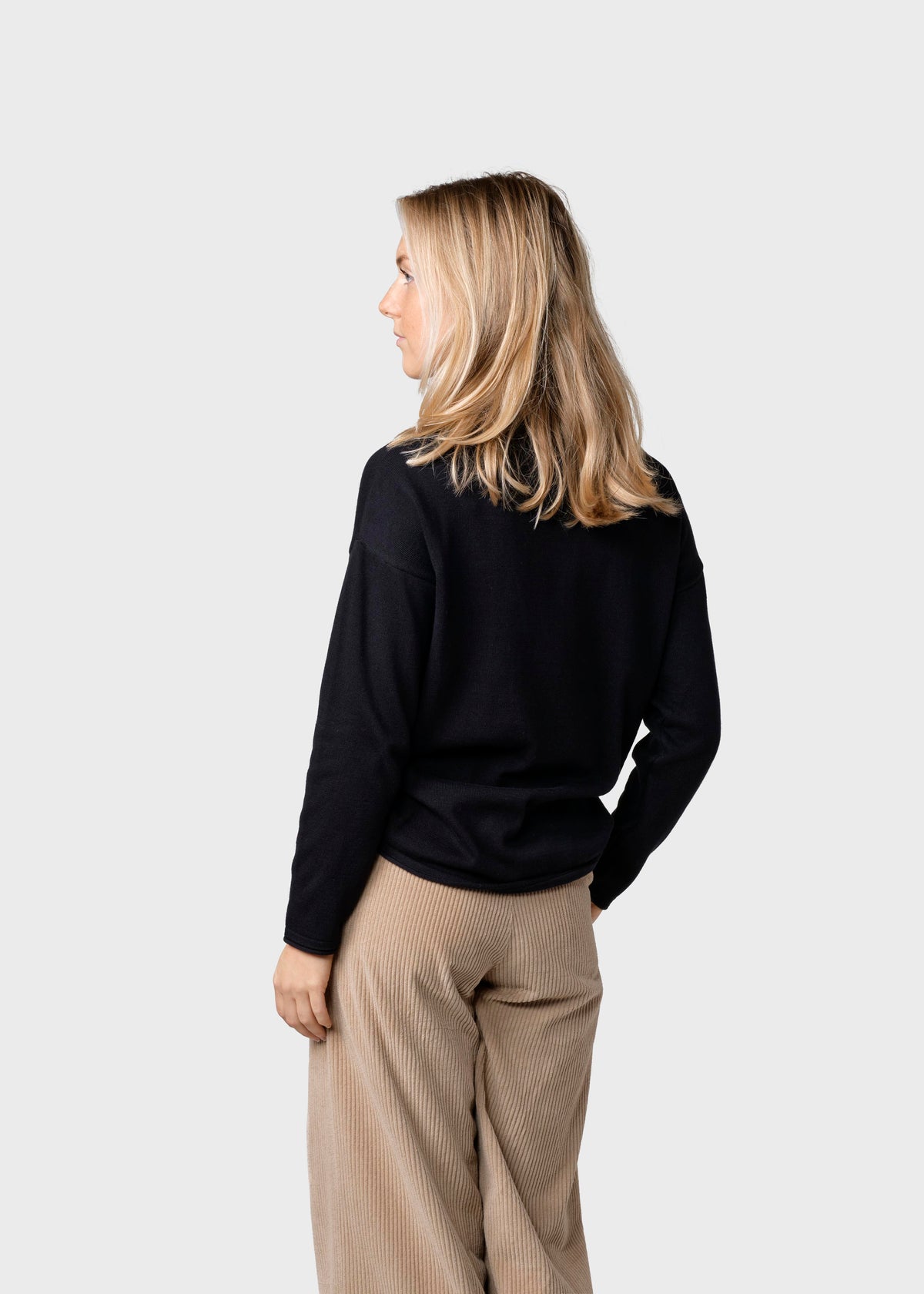 Klitmøller Collective ApS Patricia knit Knitted sweaters Black