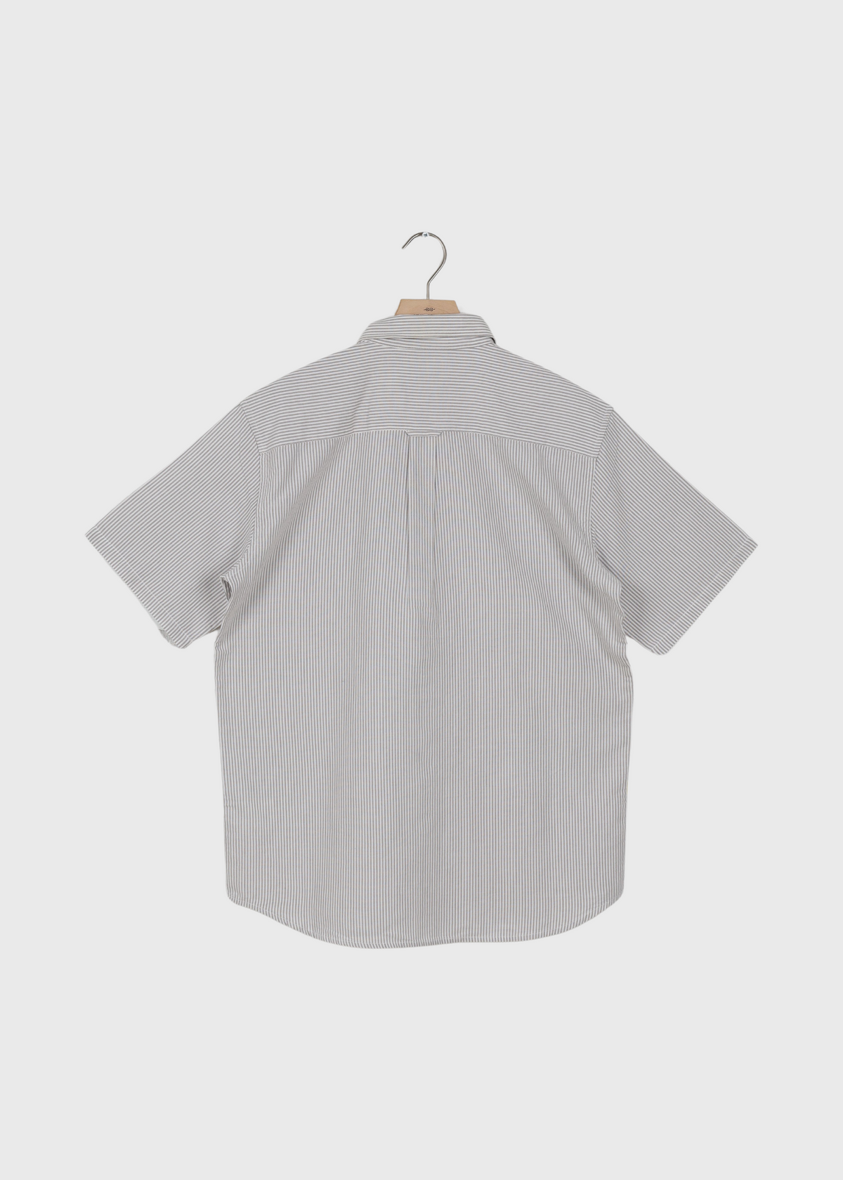 Re-Mix Benjamin striped shirt GOTS - White/sand