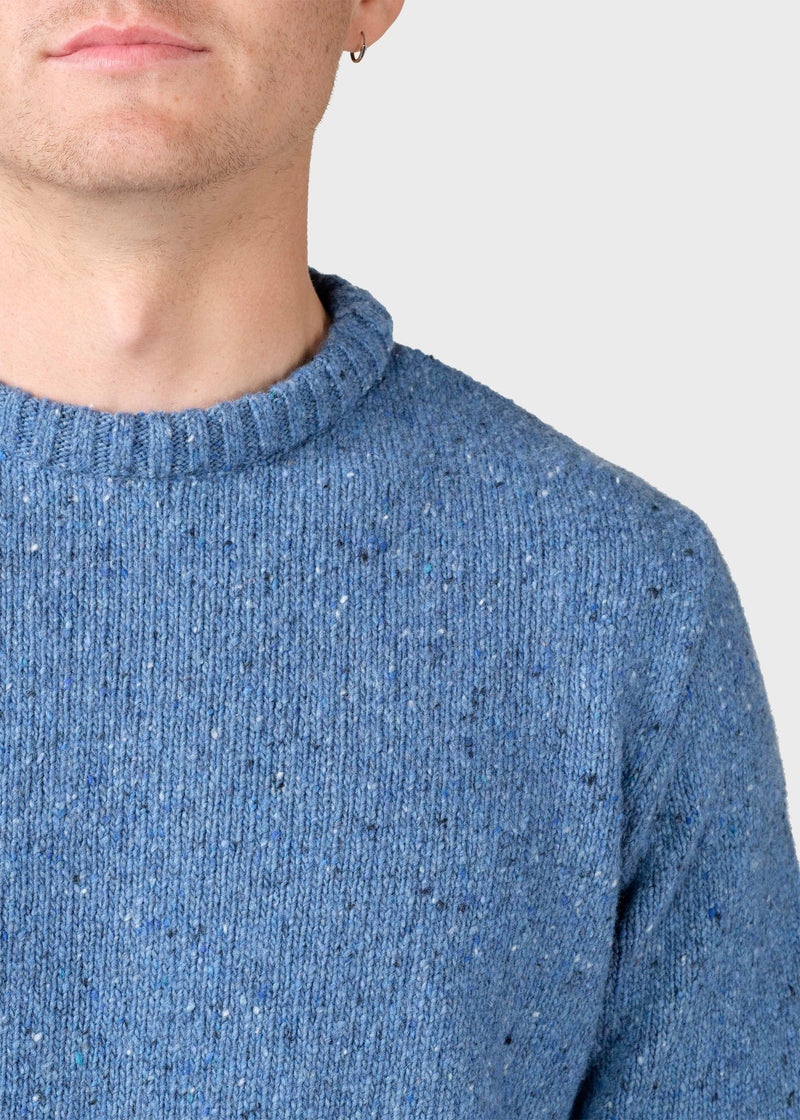 Klitmøller Collective ApS Aage knit Knitted sweaters Deep blue