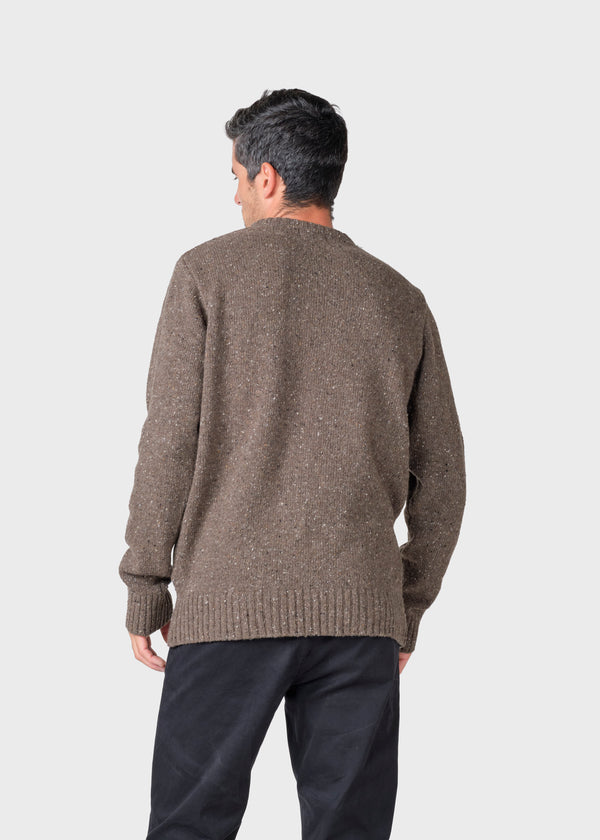 Klitmøller Collective ApS Aage knit Knitted sweaters Taupe