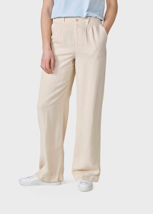 Klitmøller Collective ApS Ada lyocell pants  Pants Pastel sand