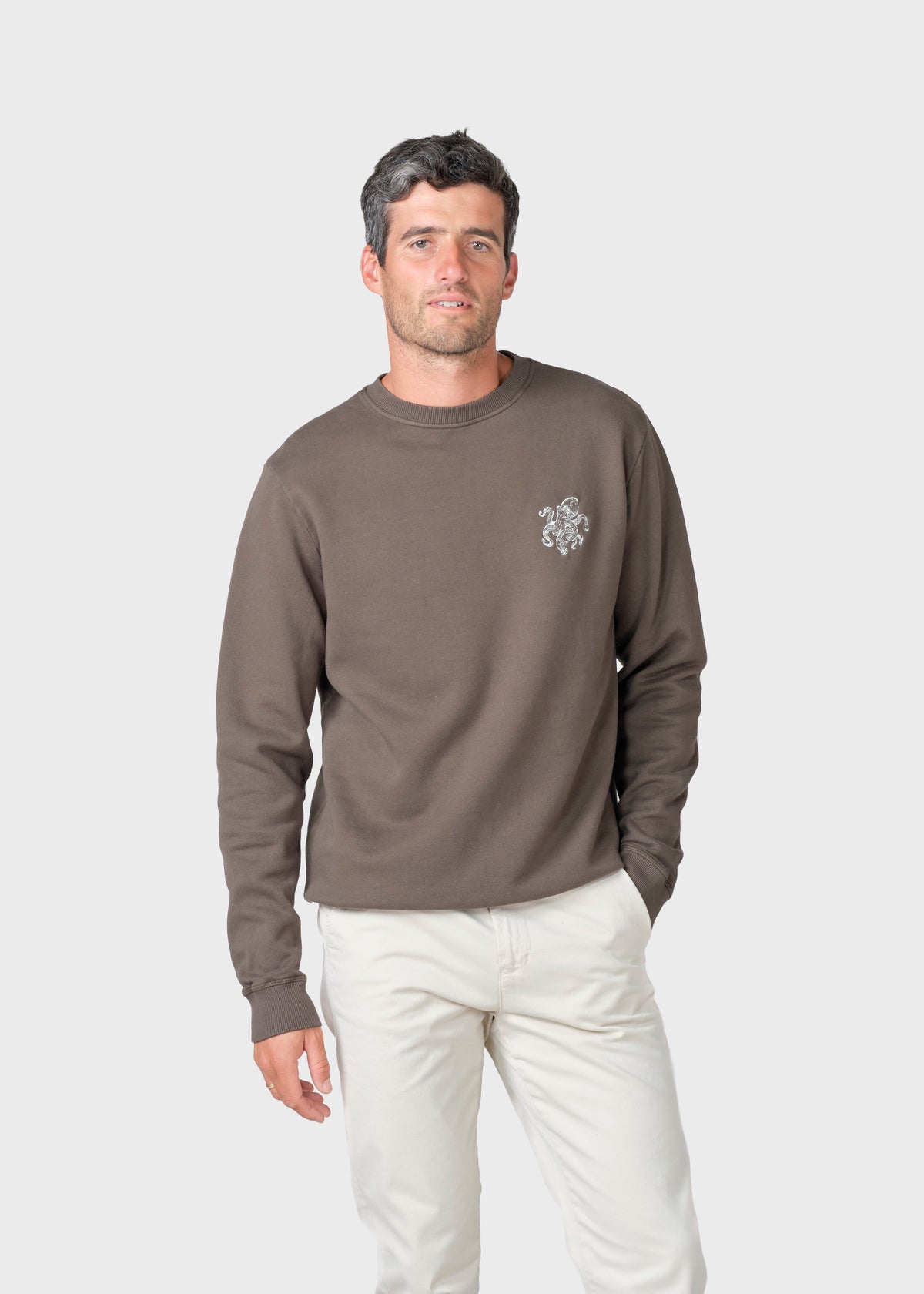 Klitmøller Collective ApS Adan sweat Sweatshirts Taupe