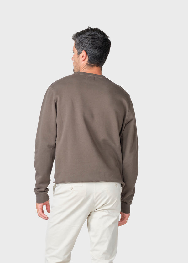 Klitmøller Collective ApS Adan sweat Sweatshirts Taupe