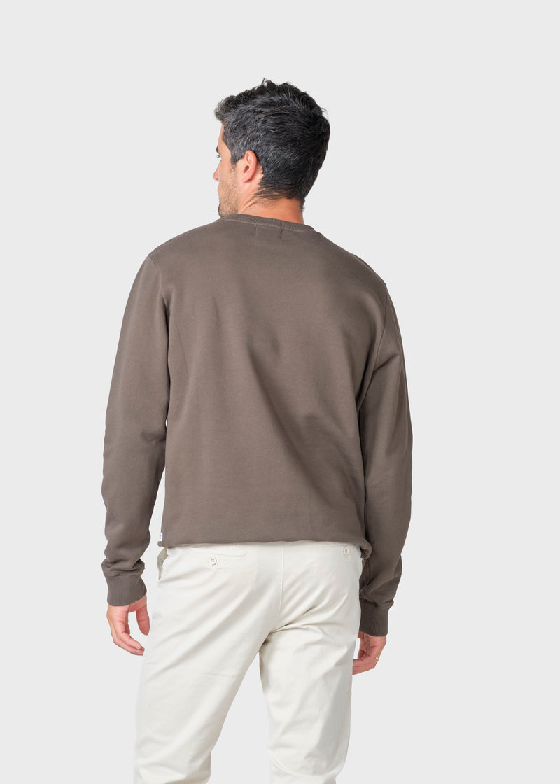 Klitmøller Collective ApS Adan sweat Sweatshirts Taupe
