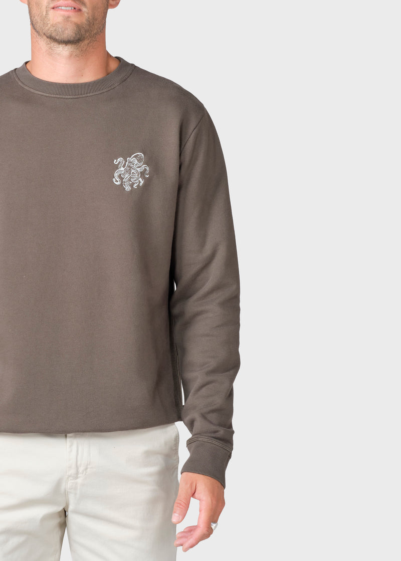 Klitmøller Collective ApS Adan sweat Sweatshirts Taupe