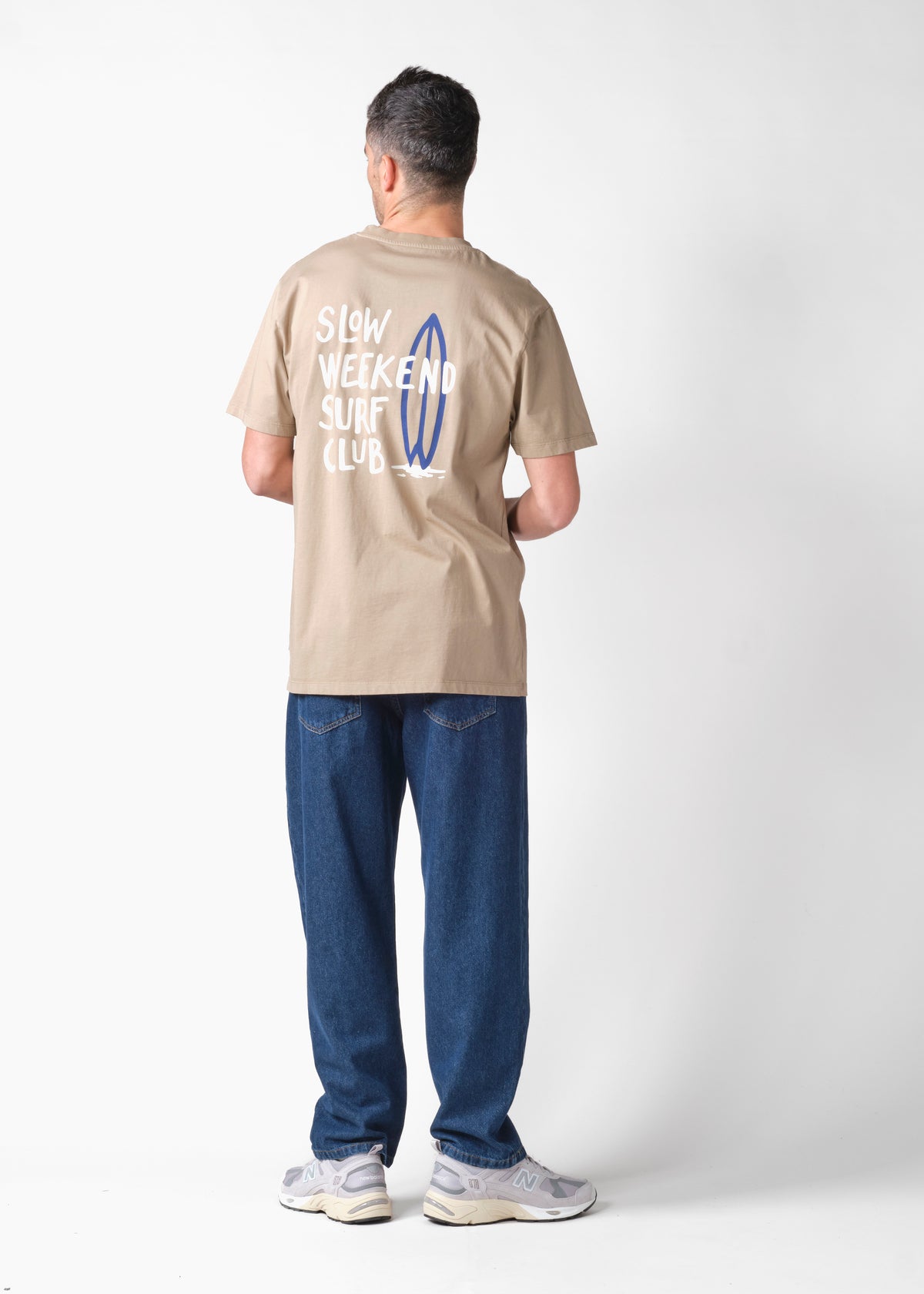 Klitmøller Collective ApS Adi tee OCS T-Shirts Cashew
