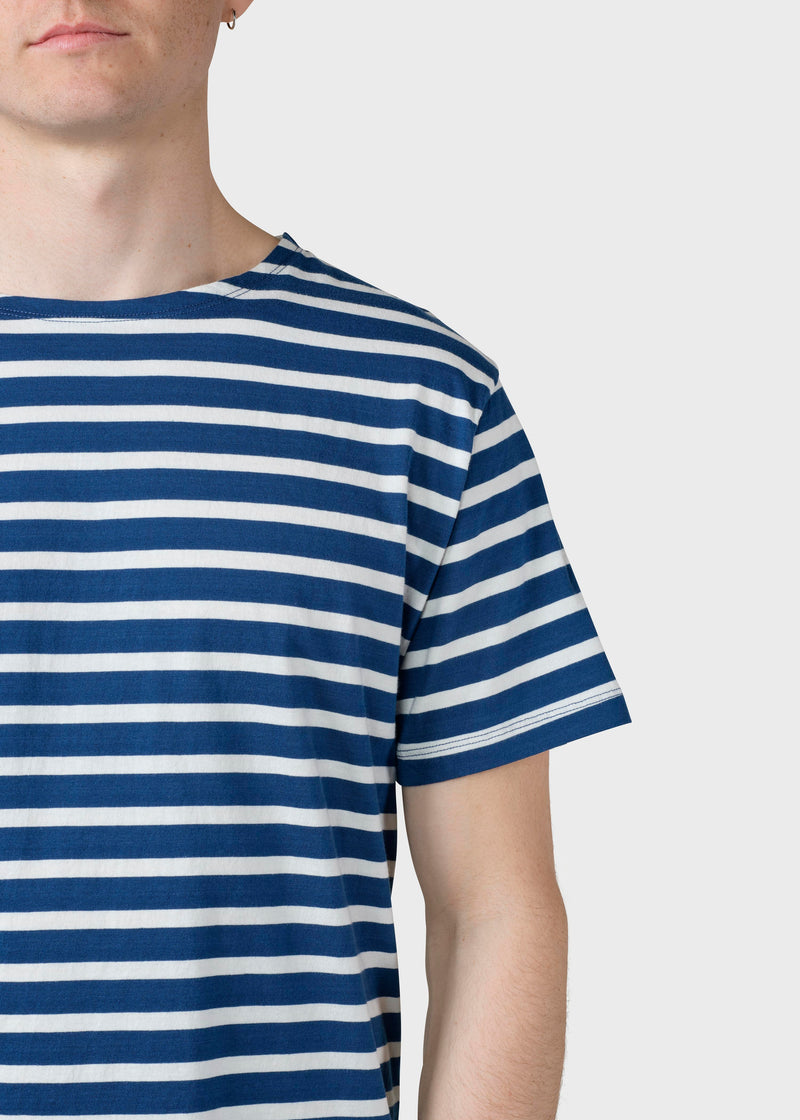 Klitmøller Collective ApS  Albert tee T-Shirts Ocean/cream