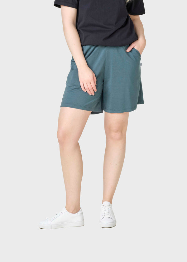 Klitmøller Collective ApS Alexa lyocell shorts Walkshorts Moss Green