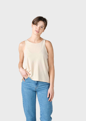 Klitmøller Collective ApS Aliya top T-Shirts Pastel sand