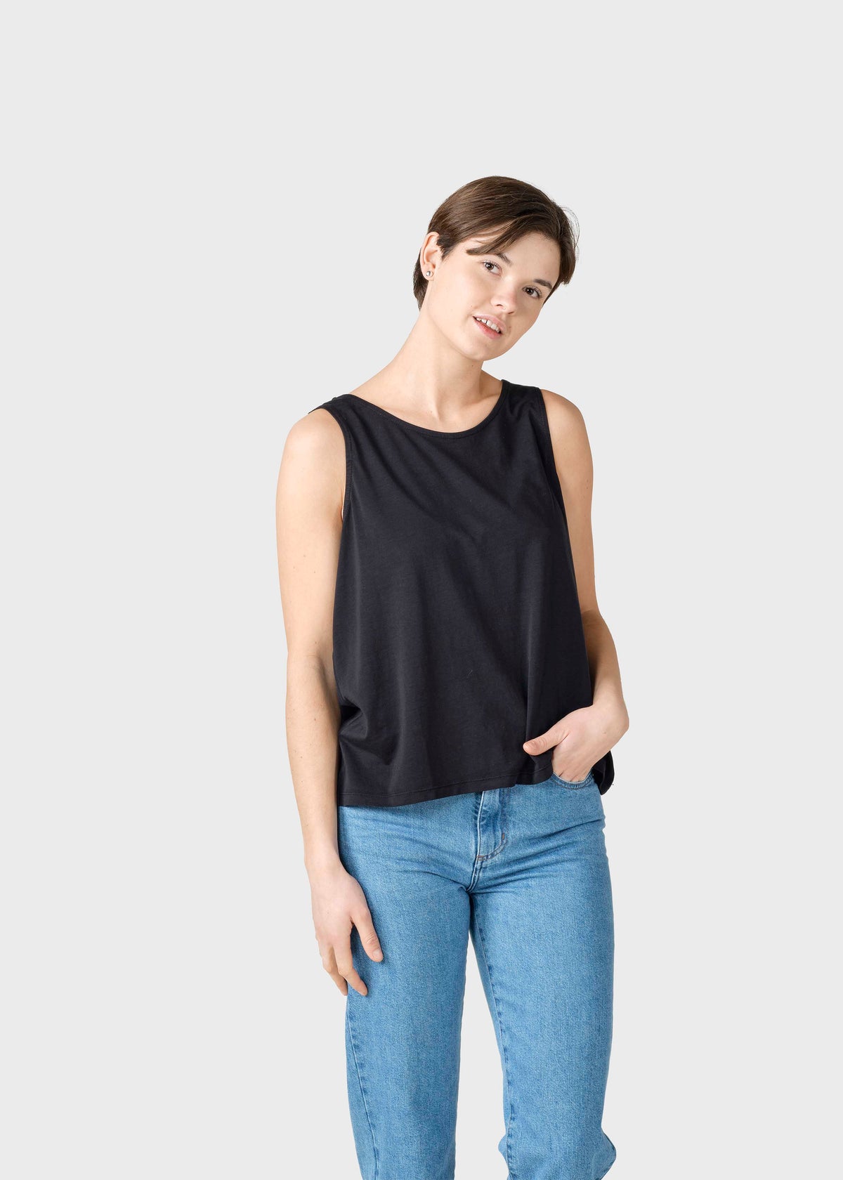 Klitmøller Collective ApS Aliya top OCS T-Shirts Black