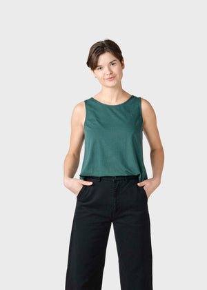 Klitmøller Collective ApS Aliya top OCS T-Shirts Moss Green