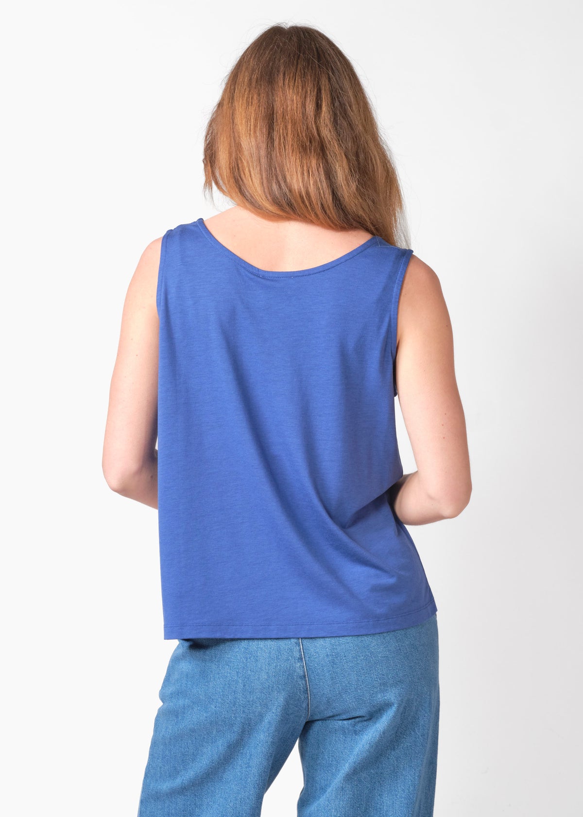 Klitmøller Collective ApS Aliya top OCS T-Shirts Surf blue