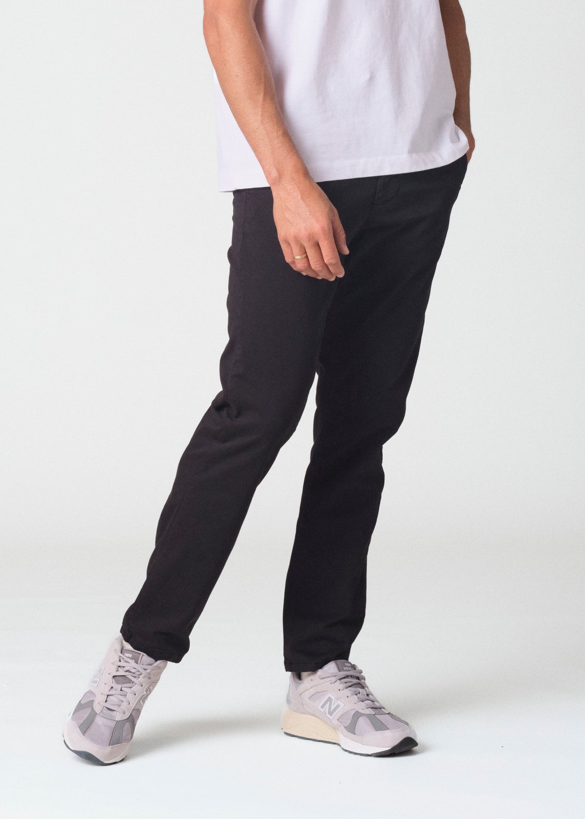 Klitmøller Collective ApS Allan twill pants GOTS Pants Black