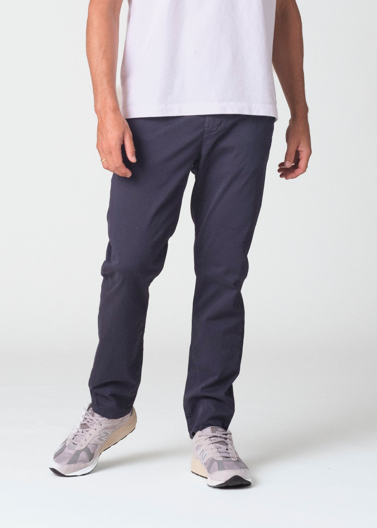 Klitmøller Collective ApS Allan twill pants GOTS Pants Navy