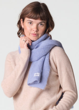 Klitmøller Collective ApS Alpaca scarf Beanies Light blue