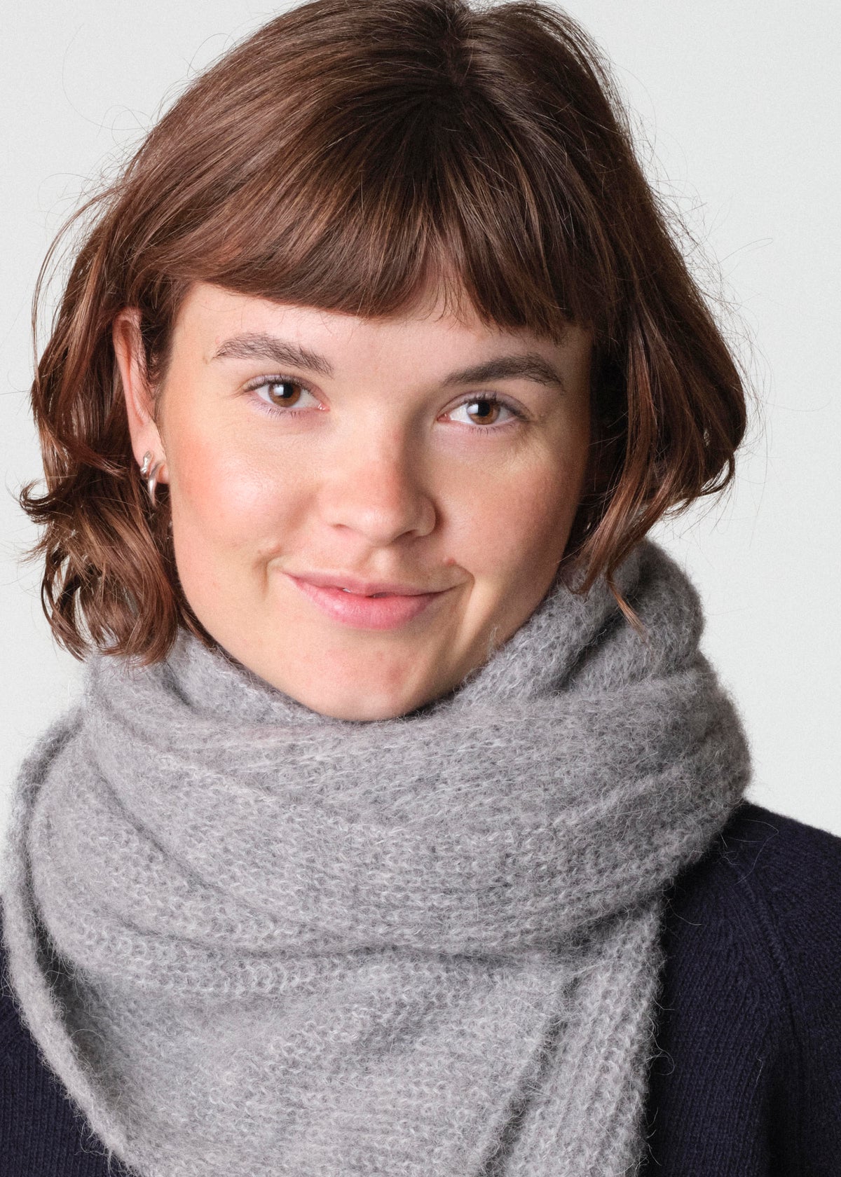 Klitmøller Collective ApS Alpaca scarf Beanies Light grey