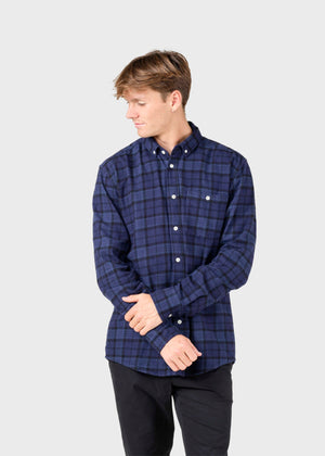 Klitmøller Collective ApS Alrik shirt  Shirts Blue tones