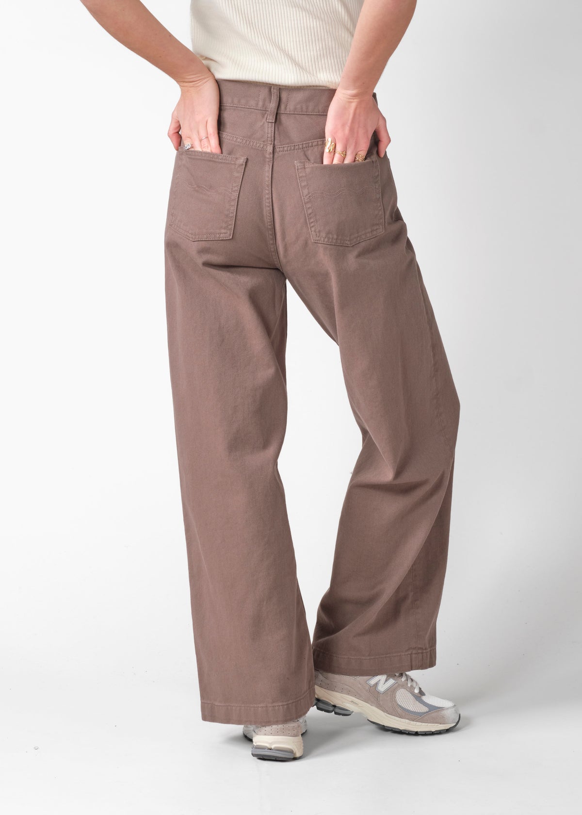 Klitmøller Collective ApS Amelia pants GOTS Pants Taupe