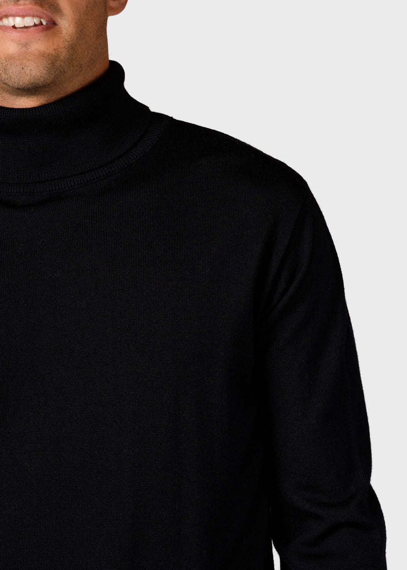 Klitmøller Collective ApS Anders knit Knitted sweaters Black