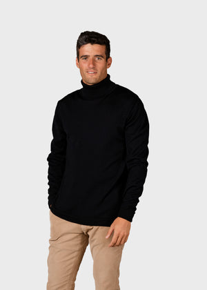 Klitmøller Collective ApS Anders knit Knitted sweaters Black