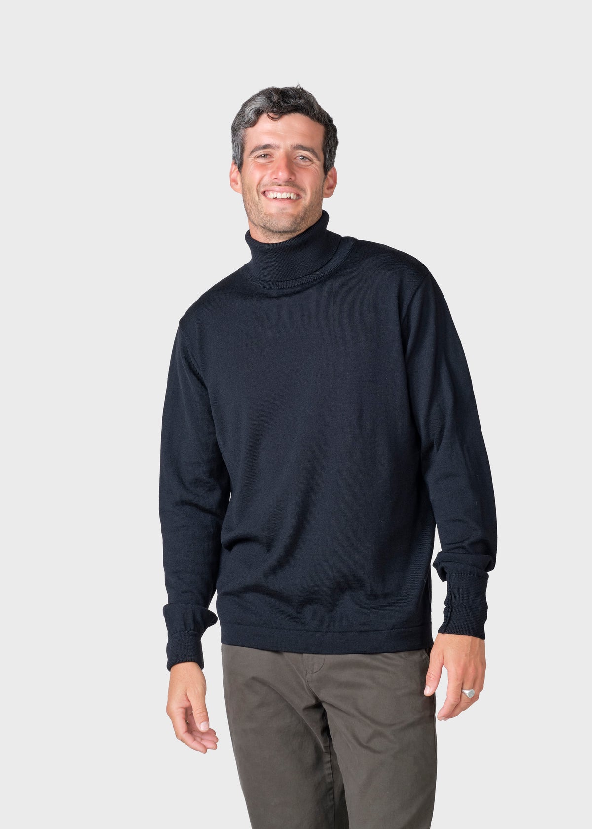 Klitmøller Collective ApS Anders knit Knitted sweaters Black