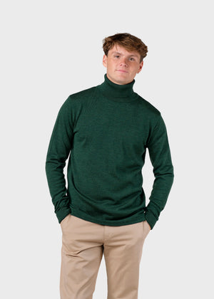 Klitmøller Collective ApS Anders knit Knitted sweaters Moss Green