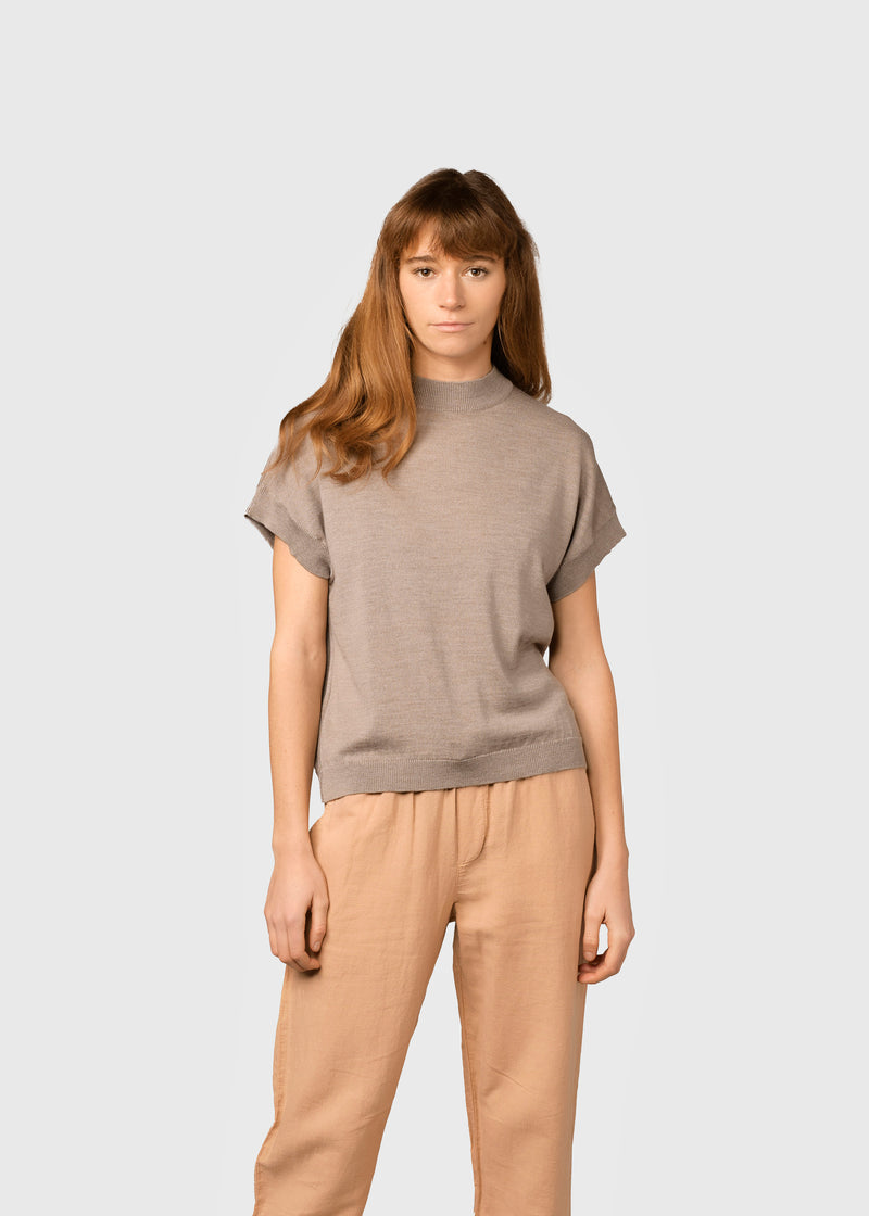 Klitmøller Collective ApS Annalena knit  Knitted sweaters Sand