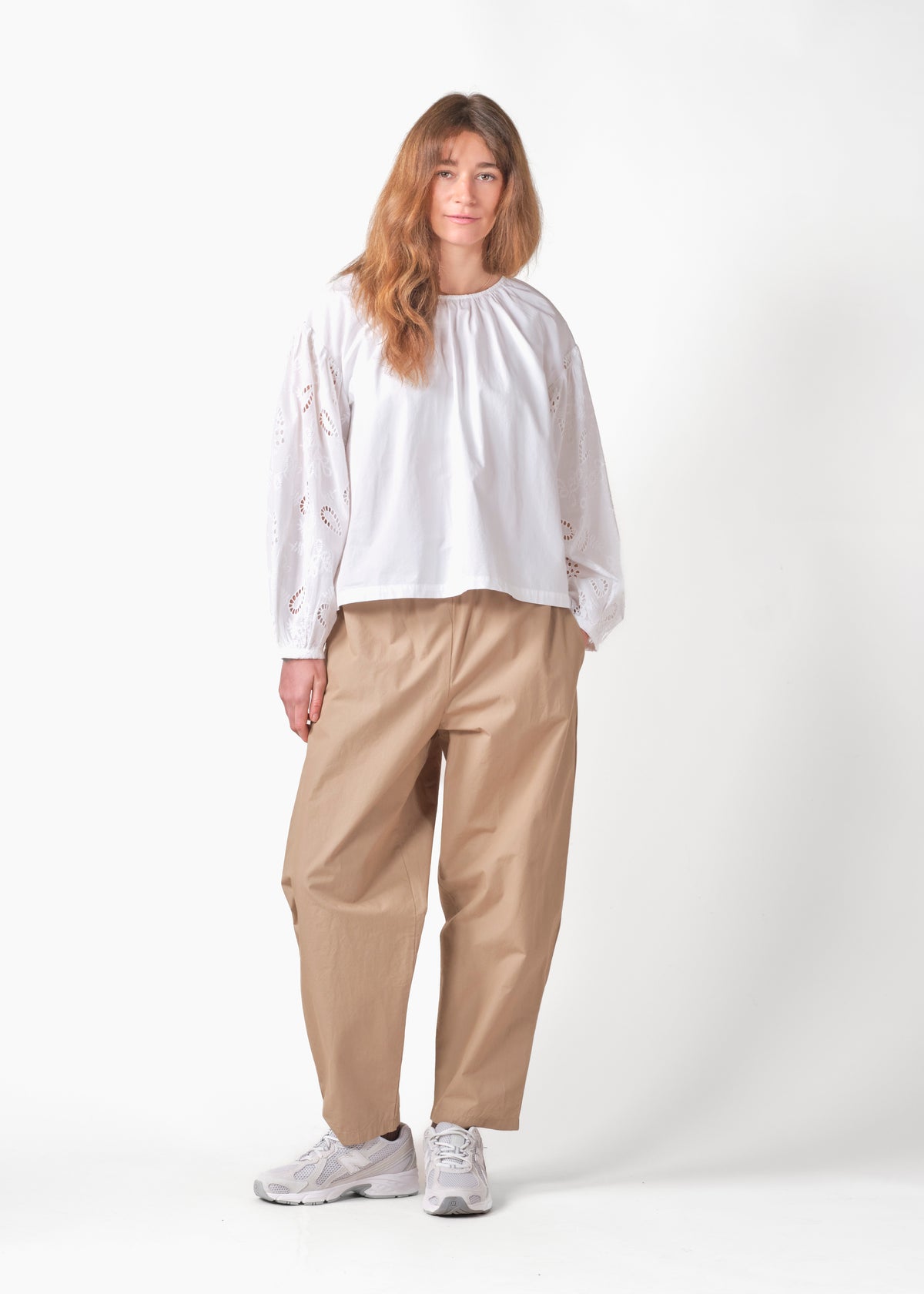 Klitmøller Collective ApS Aya pants GOTS Pants Cashew