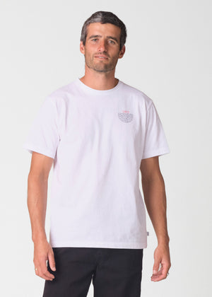 Klitmøller Collective ApS Baldur tee OCS T-Shirts White