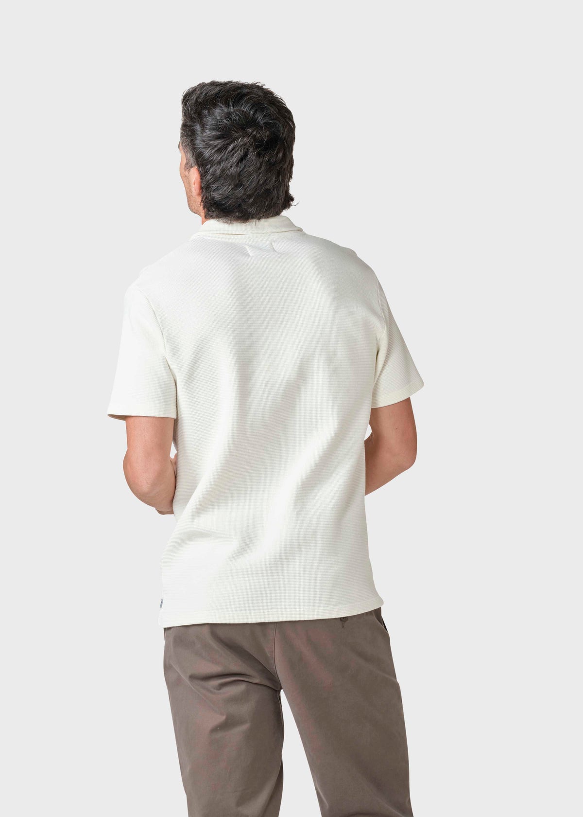 Klitmøller Collective ApS Banks polo tee OCS T-Shirts Cream
