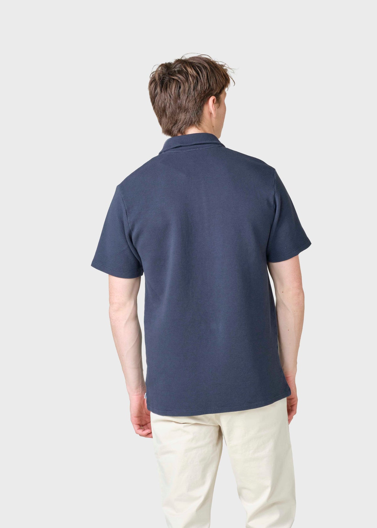 Klitmøller Collective ApS Banks polo tee OCS T-Shirts Navy