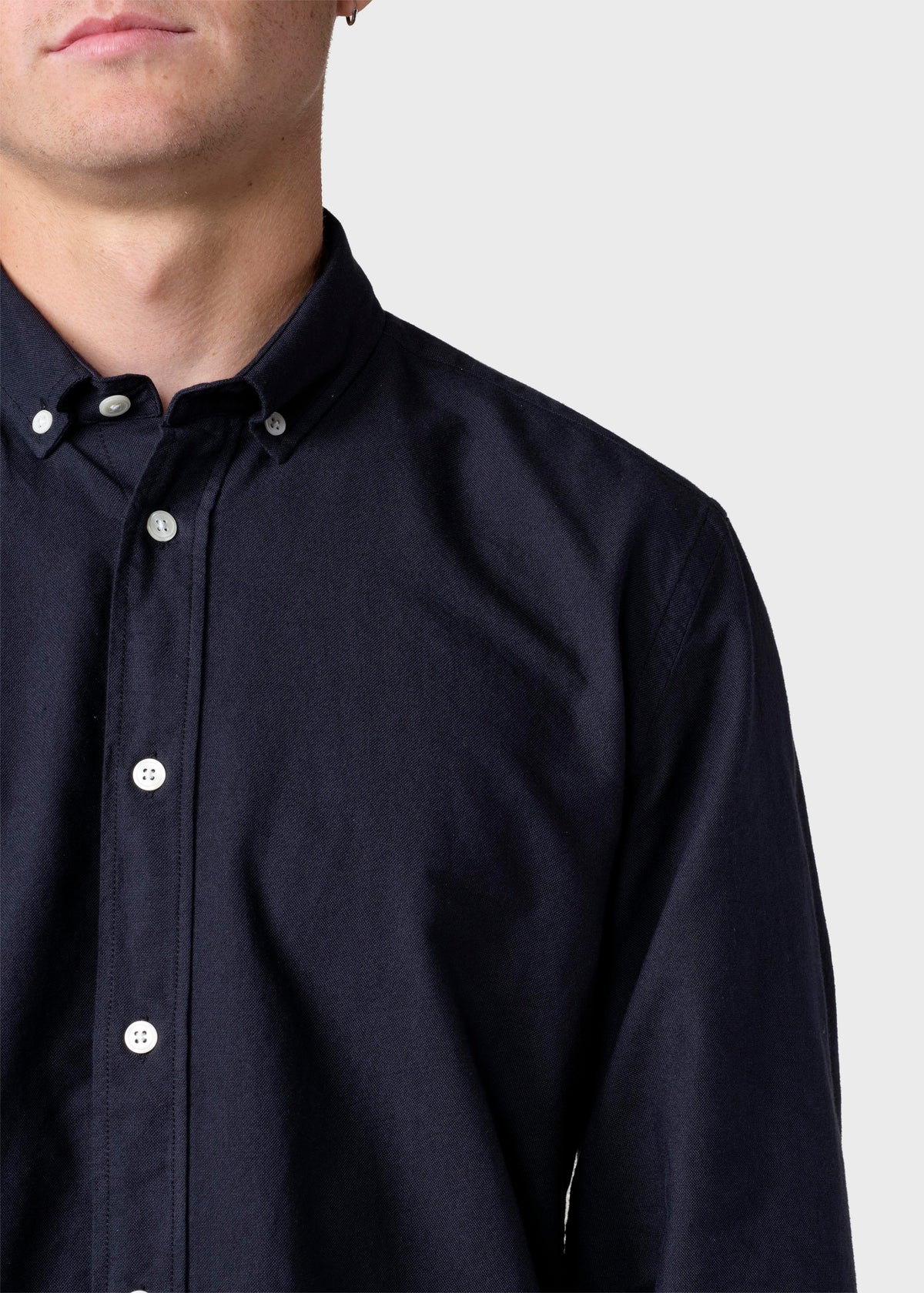 Klitmøller Collective ApS Basic shirt GOTS Shirts Navy